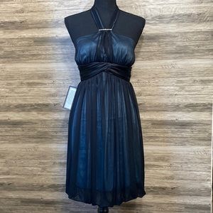 Morgan & Co. Black and Seafoam Dress Size Small NWT